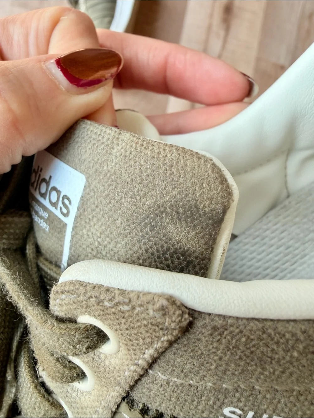Adidas Superstar Men’s Sneakers in Cargo Olive Green and White Size 7.5